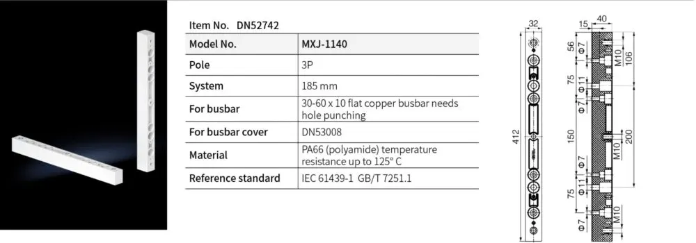 Busbar Support 3