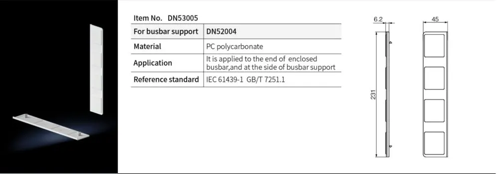 Busbar Support 6